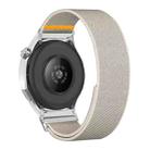 18mm Adjustable Single Loop Elastic Nylon Watch Band(Starlight) - 1