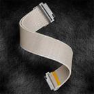 22mm Adjustable Single Loop Elastic Nylon Watch Band(Starlight) - 3