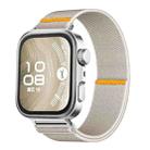 For Huawei Watch Fit3 / Fit4 / Fit4 Pro Adjustable Single Loop Elastic Nylon Watch Band(Starlight) - 1