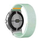 For Google Pixel Watch 3 45mm Adjustable Single Loop Elastic Nylon Watch Band(Mint Green) - 2