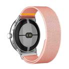 For Google Pixel Watch 3 45mm Adjustable Single Loop Elastic Nylon Watch Band(Pink) - 2
