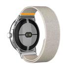 For Google Pixel Watch 3 45mm Adjustable Single Loop Elastic Nylon Watch Band(Starlight) - 2