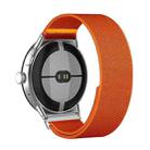 For Google Pixel Watch 3 45mm Adjustable Single Loop Elastic Nylon Watch Band(Orange) - 2