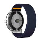 For Google Pixel Watch 3 45mm Adjustable Single Loop Elastic Nylon Watch Band(Dark Blue) - 2