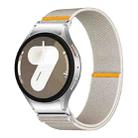 For Samsung Galaxy Watch FE / 7 / 6 / 5 / 4 Adjustable Single Loop Elastic Nylon Watch Band(Starlight) - 1