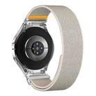 For Samsung Galaxy Watch FE / 7 / 6 / 5 / 4 Adjustable Single Loop Elastic Nylon Watch Band(Starlight) - 2