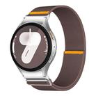 For Samsung Galaxy Watch FE / 7 / 6 / 5 / 4 Adjustable Single Loop Elastic Nylon Watch Band(Smokey Purple) - 1