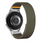 For Samsung Galaxy Watch FE / 7 / 6 / 5 / 4 Adjustable Single Loop Elastic Nylon Watch Band(Army Green) - 2