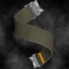 For Samsung Galaxy Watch FE / 7 / 6 / 5 / 4 Adjustable Single Loop Elastic Nylon Watch Band(Army Green) - 3
