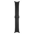 For Samsung Galaxy Watch8 / Watch8 Classic Integrated One Bead Stainless Steel Watch Band(Black) - 3