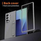 For Samsung Galaxy Z Fold7 5G Lonely Star Folding Shell Film Integrated Phone Case(Grey) - 3