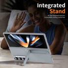 For Samsung Galaxy Z Fold3 5G Lonely Star Folding Shell Film Integrated Phone Case(Grey) - 2