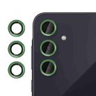For Samsung Galaxy A35 5G Kalebol No Flicker Ultra-Thin Individual Camera Lens Tempered Glass Film(Green) - 1
