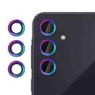 For Samsung Galaxy A35 5G Kalebol No Flicker Ultra-Thin Individual Camera Lens Tempered Glass Film(Colorful) - 1