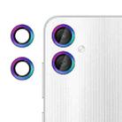 For Samsung Galaxy A06 5G Kalebol No Flicker Ultra-Thin Individual Camera Lens Tempered Glass Film(Colorful) - 1
