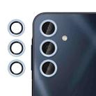 For Samsung Galaxy A16 5G Kalebol No Flicker Ultra-Thin Individual Camera Lens Tempered Glass Film(Distant Peak Blue) - 1