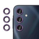 For Samsung Galaxy A16 5G Kalebol No Flicker Ultra-Thin Individual Camera Lens Tempered Glass Film(Purple) - 1