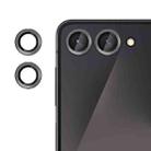 For Samsung Galaxy Z Flip7 Kalebol No Flicker Ultra-Thin Individual Camera Lens Tempered Glass Film(Black) - 1