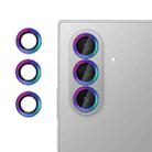 For Samsung Galaxy Z Fold7 Kalebol No Flicker Ultra-Thin Individual Camera Lens Tempered Glass Film(Colorful) - 1