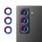 For Samsung Galaxy Z Fold Special Kalebol No Flicker Ultra-Thin Individual Camera Lens Tempered Glass Film(Colorful) - 1