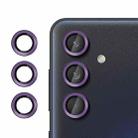 For Samsung Galaxy M54 Kalebol No Flicker Ultra-Thin Individual Camera Lens Tempered Glass Film(Purple) - 1
