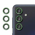 For Samsung Galaxy M54 Kalebol No Flicker Ultra-Thin Individual Camera Lens Tempered Glass Film(Green) - 1