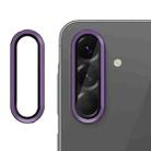 For Samsung Galaxy A26 5G Kalebol No Flicker Ultra-Thin Individual Camera Lens Tempered Glass Film(Purple) - 1