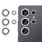 For Samsung Galaxy S25 Ultra 5G Kalebol No Flicker Ultra-Thin Individual Camera Lens Tempered Glass Film(Silver) - 1