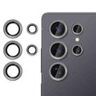 For Samsung Galaxy S25 Ultra 5G Kalebol No Flicker Ultra-Thin Individual Camera Lens Tempered Glass Film(Titanium Gray) - 1