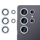 For Samsung Galaxy S25 Ultra 5G Kalebol No Flicker Ultra-Thin Individual Camera Lens Tempered Glass Film(Distant Peak Blue) - 1