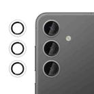 For Samsung Galaxy S24 5G Kalebol No Flicker Ultra-Thin Individual Camera Lens Tempered Glass Film(Transparent) - 1