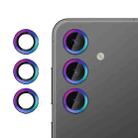 For Samsung Galaxy S24+ 5G Kalebol No Flicker Ultra-Thin Individual Camera Lens Tempered Glass Film(Colorful) - 1