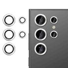 For Samsung Galaxy S24 Ultra 5G Kalebol No Flicker Ultra-Thin Individual Camera Lens Tempered Glass Film(Silver) - 1