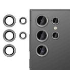 For Samsung Galaxy S24 Ultra 5G Kalebol No Flicker Ultra-Thin Individual Camera Lens Tempered Glass Film(Titanium Gray) - 1