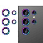 For Samsung Galaxy S24 Ultra 5G Kalebol No Flicker Ultra-Thin Individual Camera Lens Tempered Glass Film(Colorful) - 1