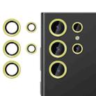 For Samsung Galaxy S23 Ultra 5G Kalebol No Flicker Ultra-Thin Individual Camera Lens Tempered Glass Film(Gold) - 1