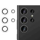 For Samsung Galaxy S23 Ultra 5G Kalebol No Flicker Ultra-Thin Individual Camera Lens Tempered Glass Film(Transparent) - 1