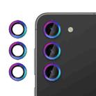 For Samsung Galaxy S23+ 5G Kalebol No Flicker Ultra-Thin Individual Camera Lens Tempered Glass Film(Colorful) - 1