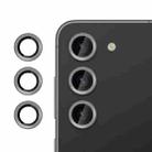 For Samsung Galaxy S23 5G Kalebol No Flicker Ultra-Thin Individual Camera Lens Tempered Glass Film(Titanium Gray) - 1