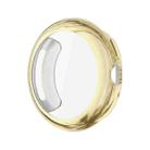 For Google Pixel Watch4 45mm Full Coverage Electroplated TPU Watch Protective Cover(Gold) - 1