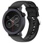 For CMF Watch 3 Pro / CMF Watch Pro2 Solid Color Silicone Watch Band(Black) - 1