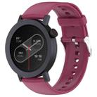 For CMF Watch 3 Pro / CMF Watch Pro2 Solid Color Silicone Watch Band(Wine Red) - 1