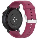 For CMF Watch 3 Pro / CMF Watch Pro2 Solid Color Silicone Watch Band(Wine Red) - 2