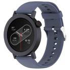 For CMF Watch 3 Pro / CMF Watch Pro2 Solid Color Silicone Watch Band(Blue Gray) - 1