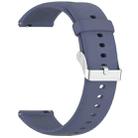 For CMF Watch 3 Pro / CMF Watch Pro2 Solid Color Silicone Watch Band(Blue Gray) - 3