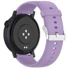 For CMF Watch 3 Pro / CMF Watch Pro2 Solid Color Silicone Watch Band(Light Purple) - 2