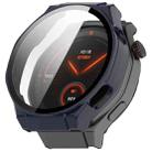 For Honor Watch 5 Ultra Tempered Film Integrated PC Watch Protective Cover(Ink Blue) - 1