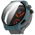 For Honor Watch 5 Ultra Tempered Film Integrated PC Watch Protective Cover(Pine Green) - 1