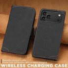 For iPhone 17 Pro Max SUTENI J07 Multifunctional Horizontal Flip Magsafe Leather Phone Case(Black) - 2