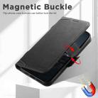 For iPhone 17 SUTENI J07 Multifunctional Horizontal Flip Magsafe Leather Phone Case(Black) - 3